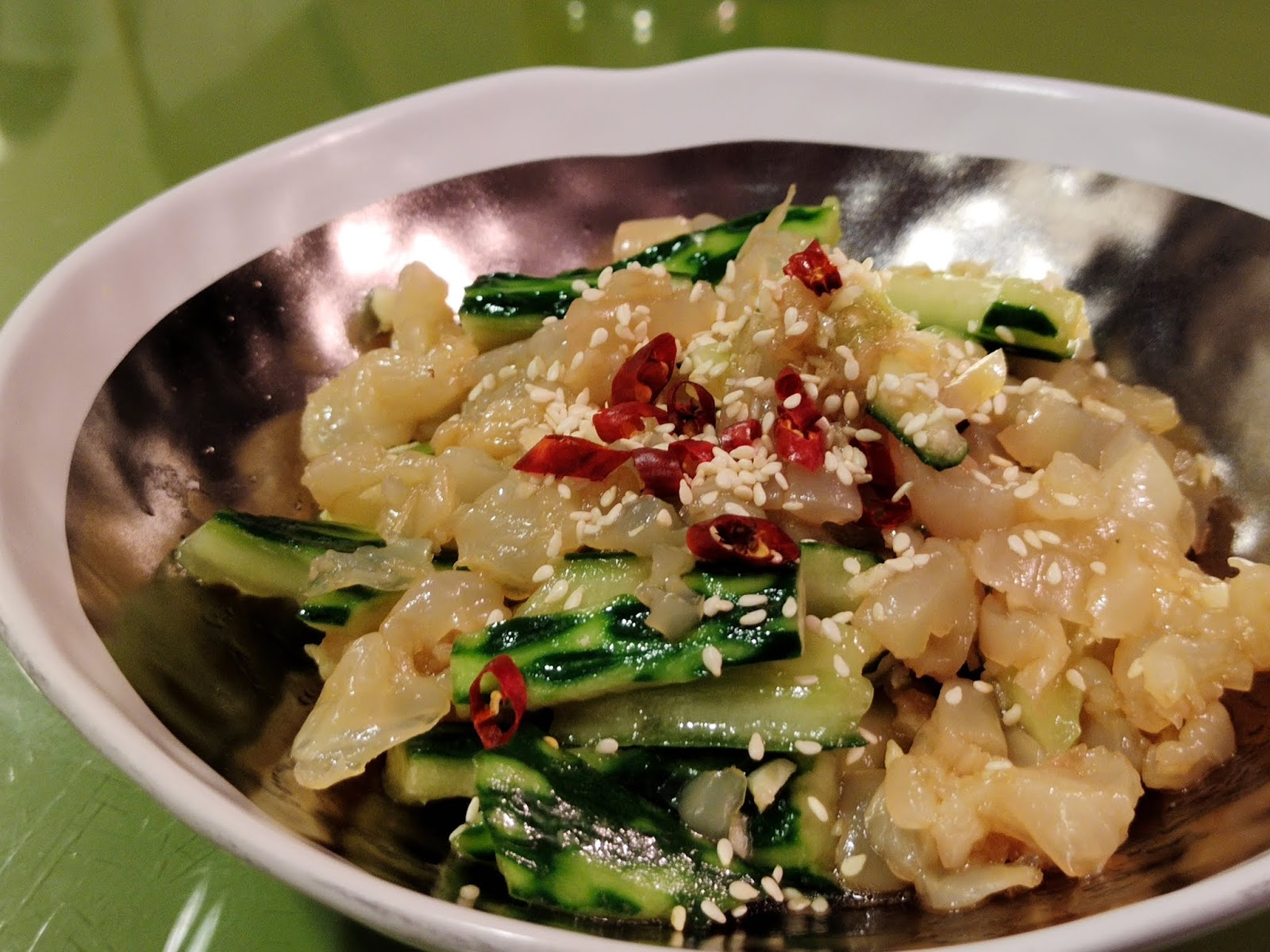 【开胃菜】青瓜拌海蜇