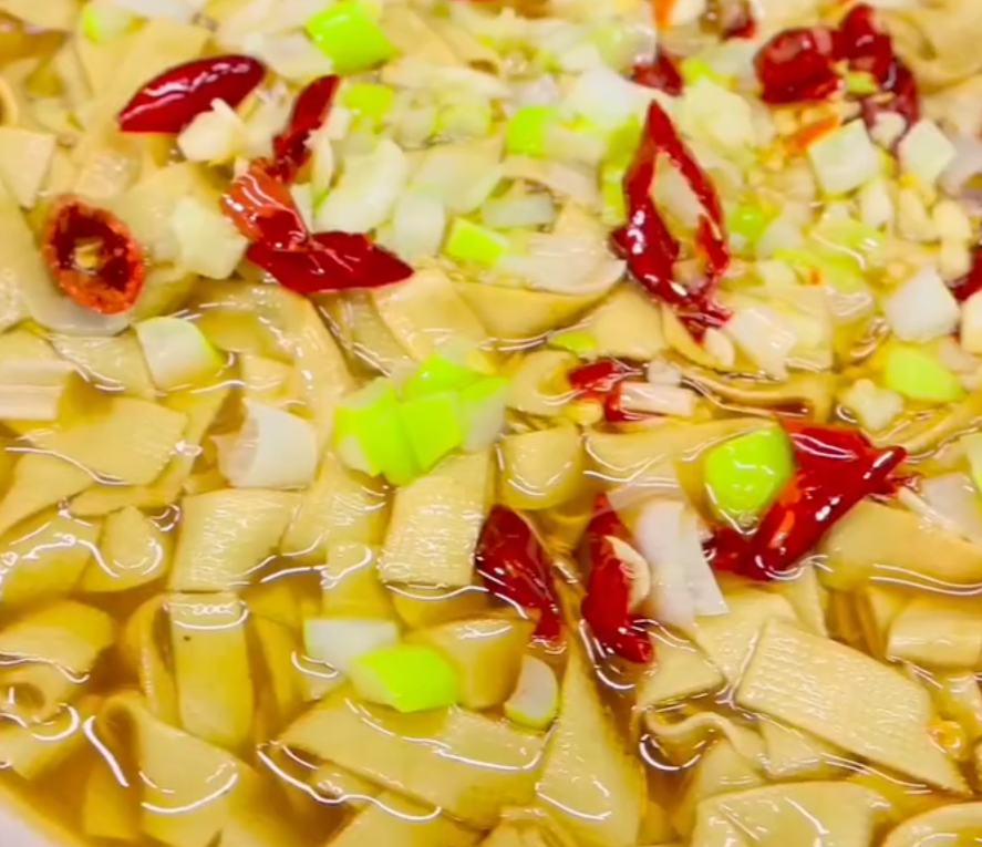 【东北家常】油淋干豆腐