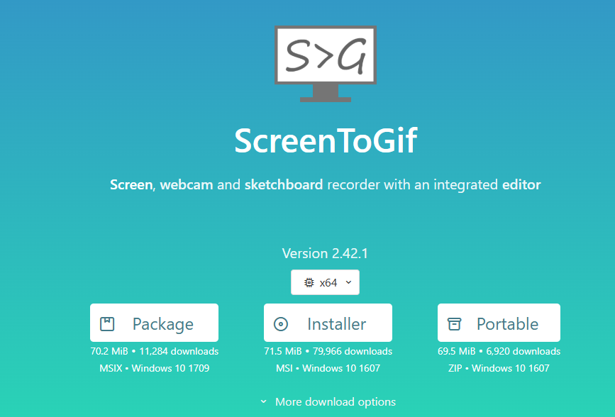 一款让你惊呼“这也太好用了吧！”的神器：ScreenToGif 全攻略