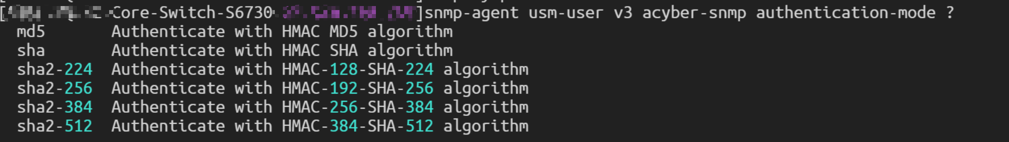 【华为交换机】SNMPv3基本配置